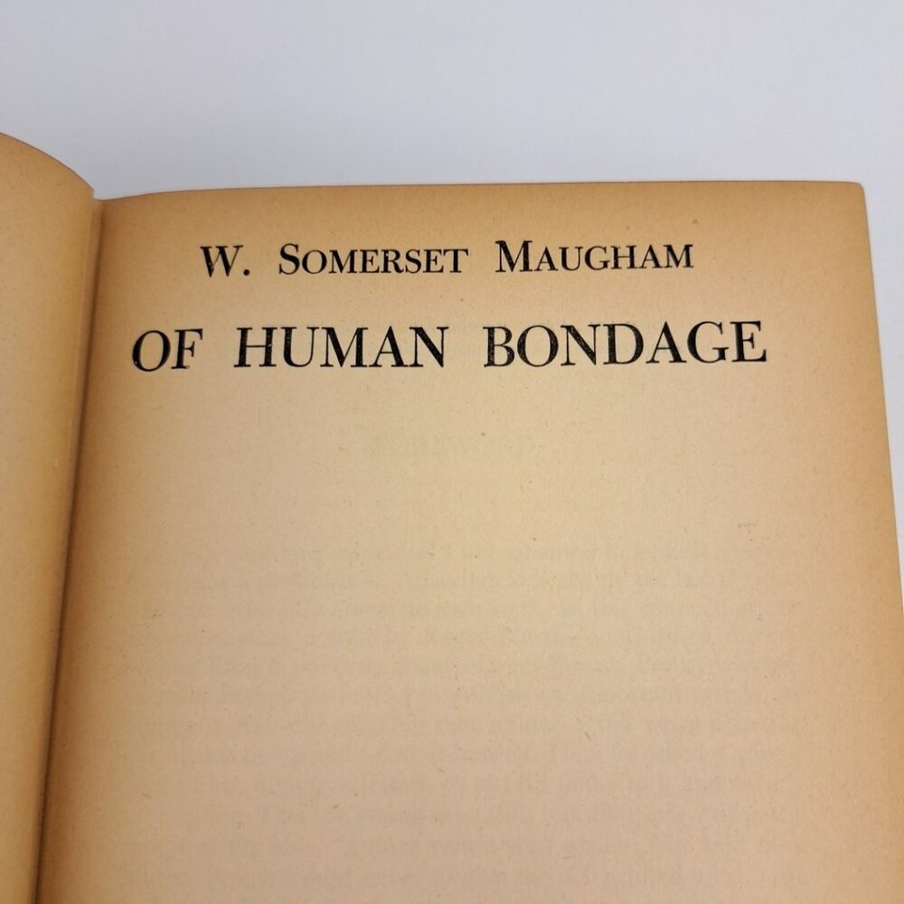 Bondage Book Human Somerset Maugham Garden City Hardcover - Picture 13 of 16